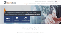 Desktop Screenshot of gamasec.com